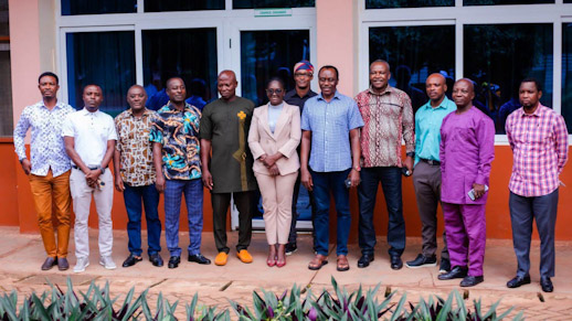 GHATUSA National Executives Pay Courtesy Visit Call on STU Vice-Chancellor