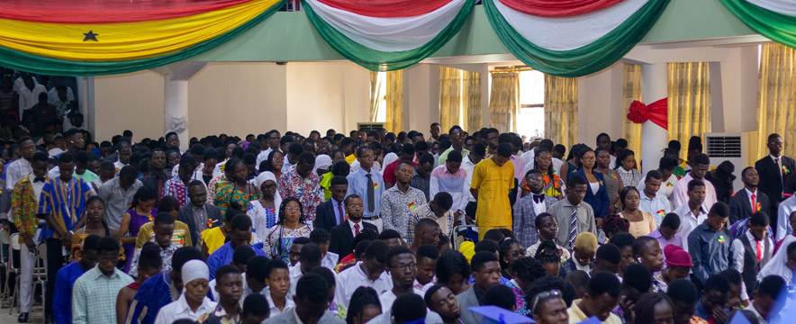 Sunyani Technical University welcomes 3,014 freshers
