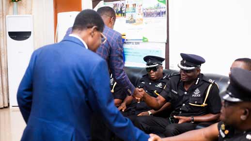 Bono Regional Police Commander visits STU